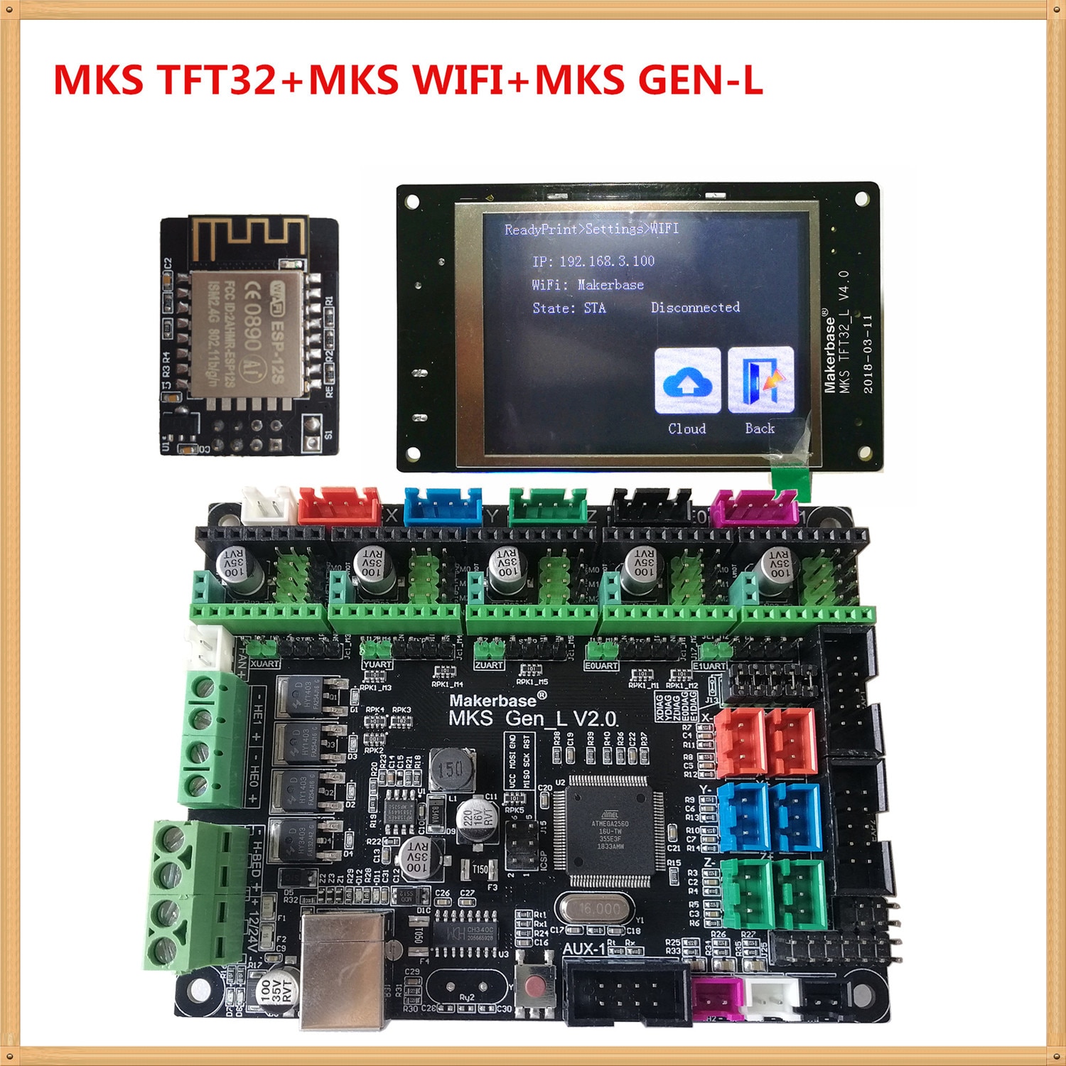 MKS GEN L V2.1   MKS TFT32 V4.0 ġ ..